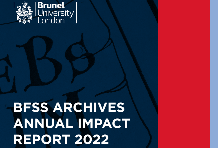 BFSS Archives Report 2022 cover image