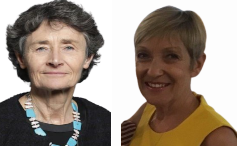BFSS President Estelle Morris (left) and Chair Jane Creasy (pictured right)